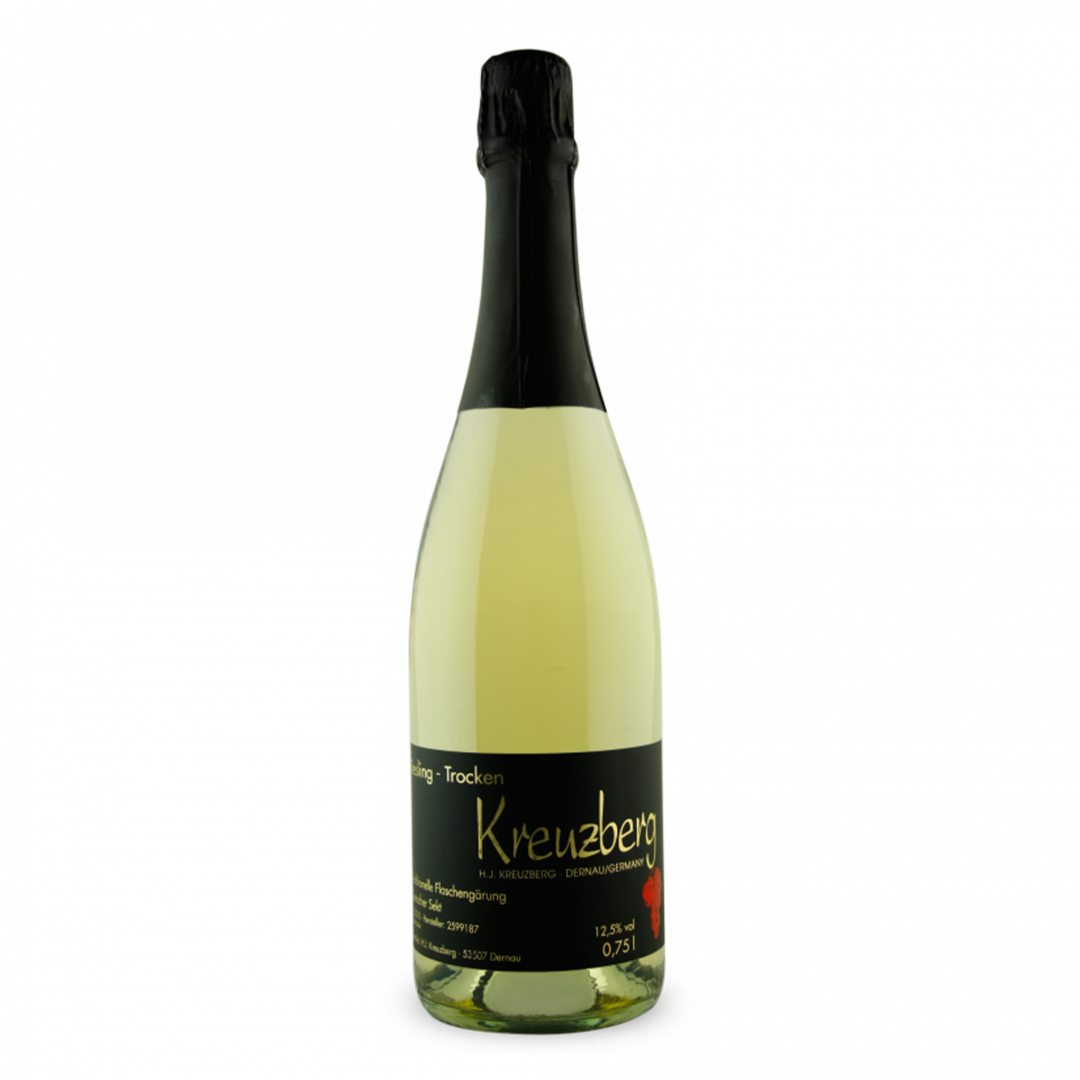 Riesling Qualitätssekt trocken traditionelle Flaschengärung 0.75l