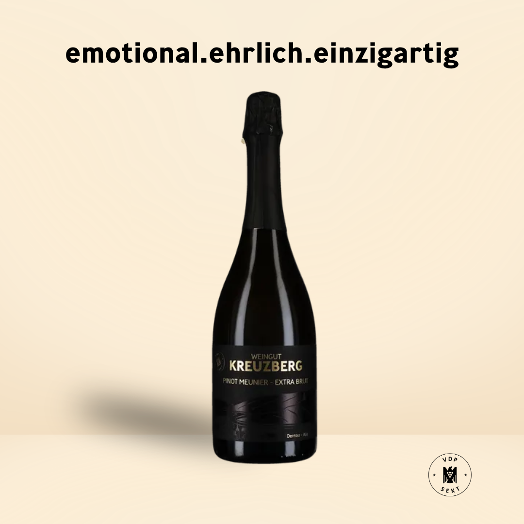 2022er Neuenahr Pinot Meunier VDP.SEKT extra brut traditionelle Flaschengärung 0,75l