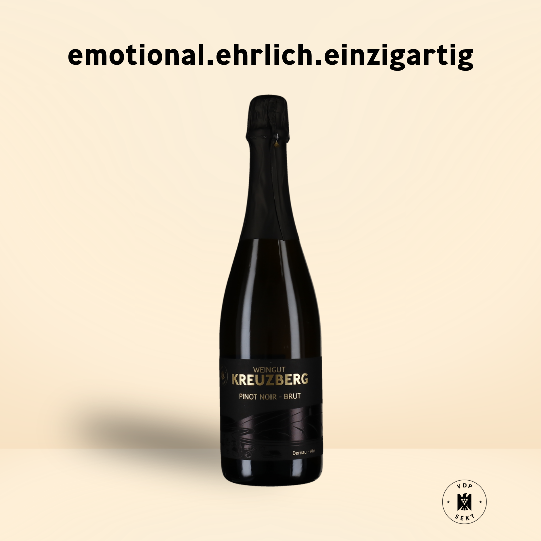 Blanc de Noir - Pinot Noir - VDP.SEKT Brut - traditionelle Flaschengärung 0.75l